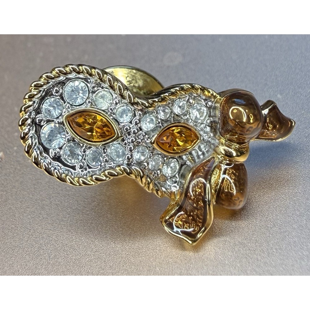 Lot Of Collector Pins Vote Swarovski Crystal Mask Gold Tone Bee Butterfly pin